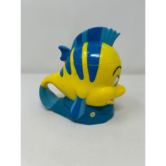 Disney Little Mermaid Flounder Fish Cup with Lid - Picture 2 of 8